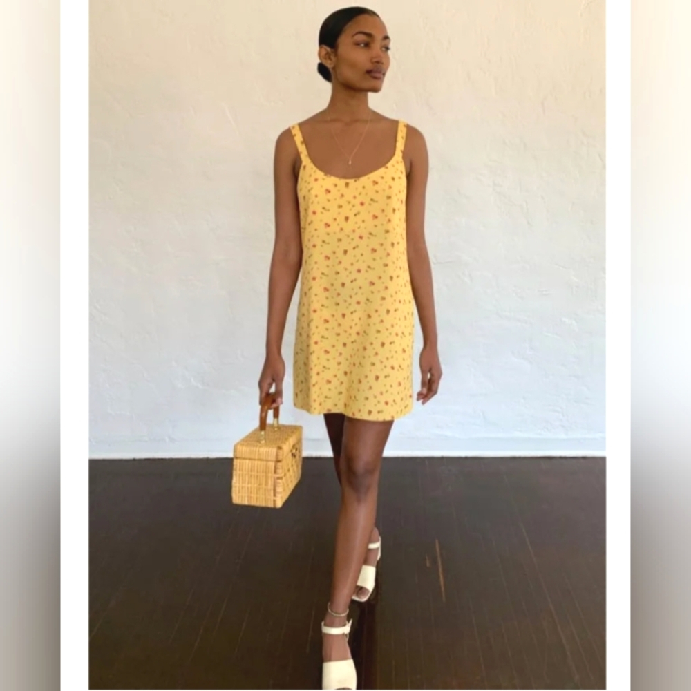 Reformation Puglia Gwen Mini Dress, US 12